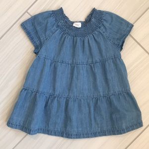 Hanna Andersson chambray top 5T